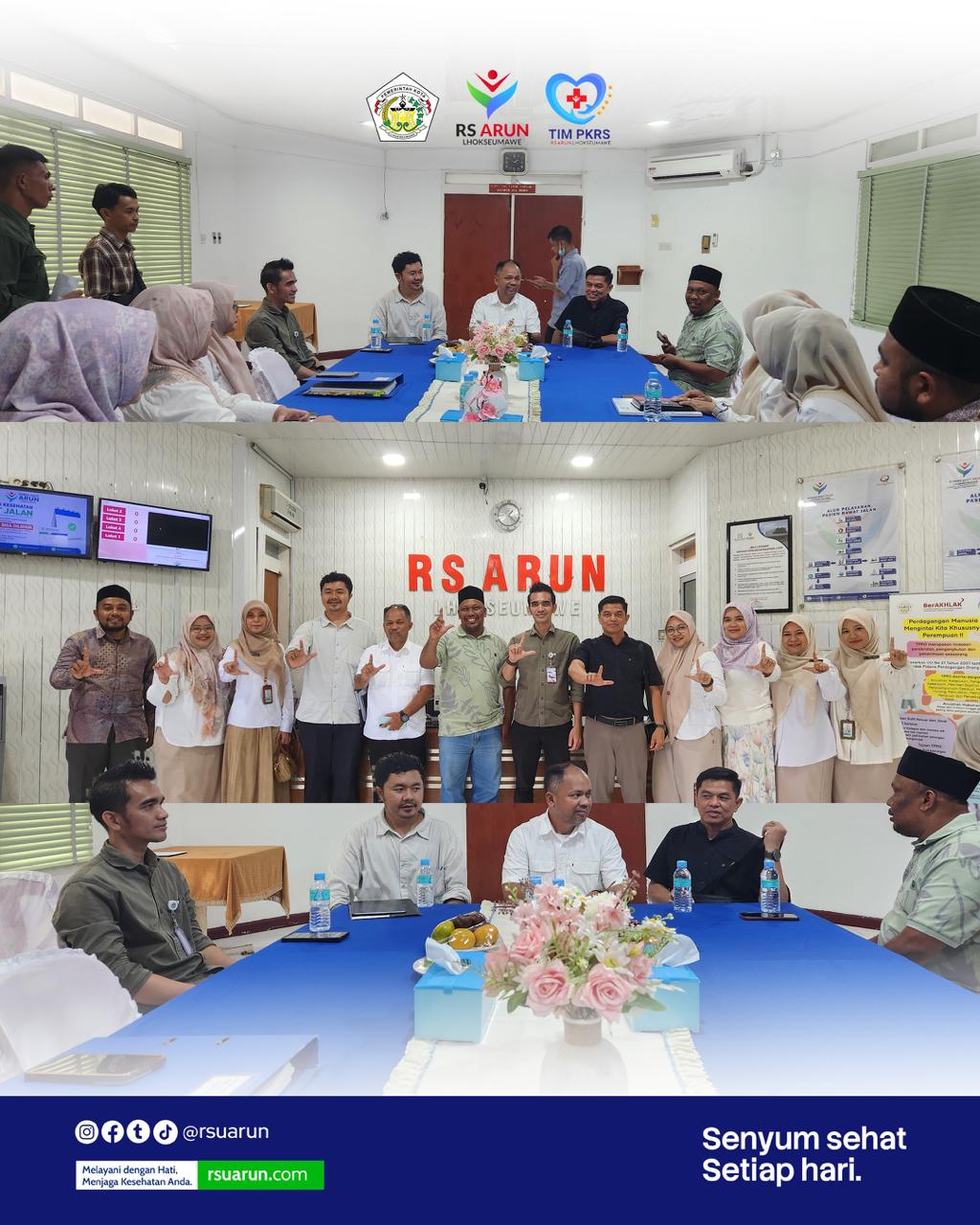 RS Arun Lhokseumawe Terima Kunjungan Tim Penilaian Adipura Kementerian Lingkungan Hidup RI