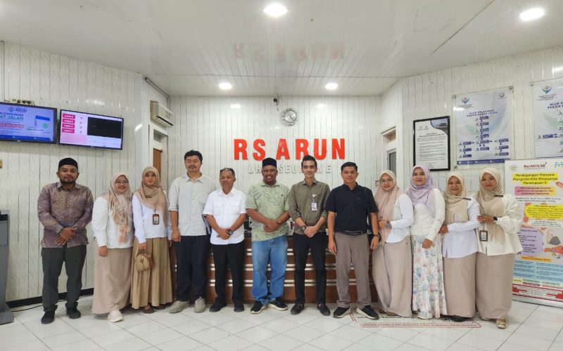 RS Arun Lhokseumawe Terima Kunjungan Tim Penilaian Adipura Kementerian Lingkungan Hidup RI